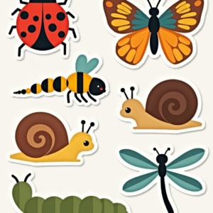 Animals & Wildlife - Sticker Sheet v33
